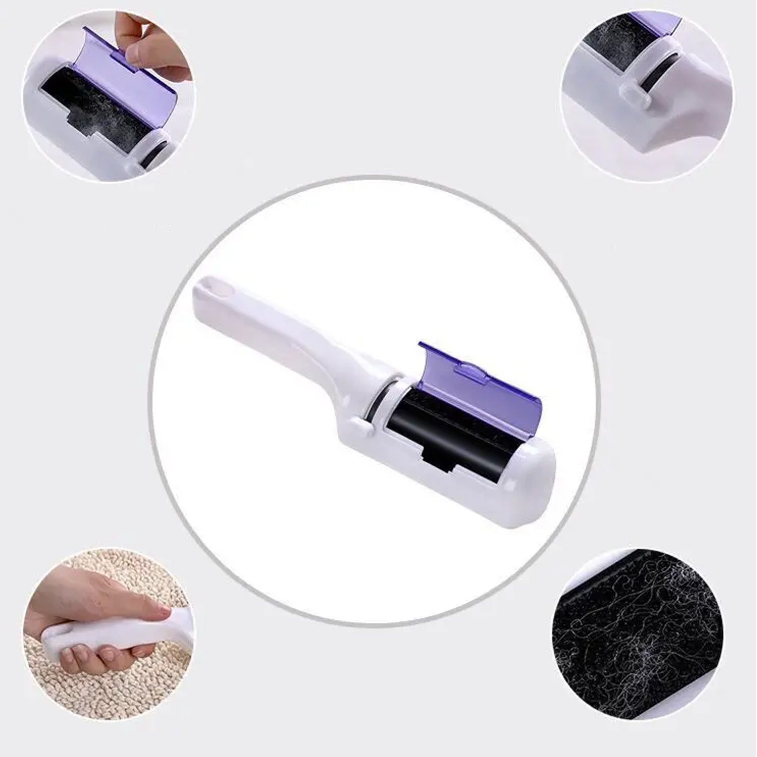 1298 Hair Remover Lint Rollers For Pet Hair Pet Fur Remover Lint Remover Brush Keep The Animal And House Clean And Tidy, Clean Sheets, Carpet Cleaning, Suit Clean 1298 Hair Remover Lint Rollers For Pet Hair Pet Fur Remover Lint Remover Brush Keep The Animal And House Clean And Tidy, Clean Sheets, Carpet Cleaning, Suit Clean